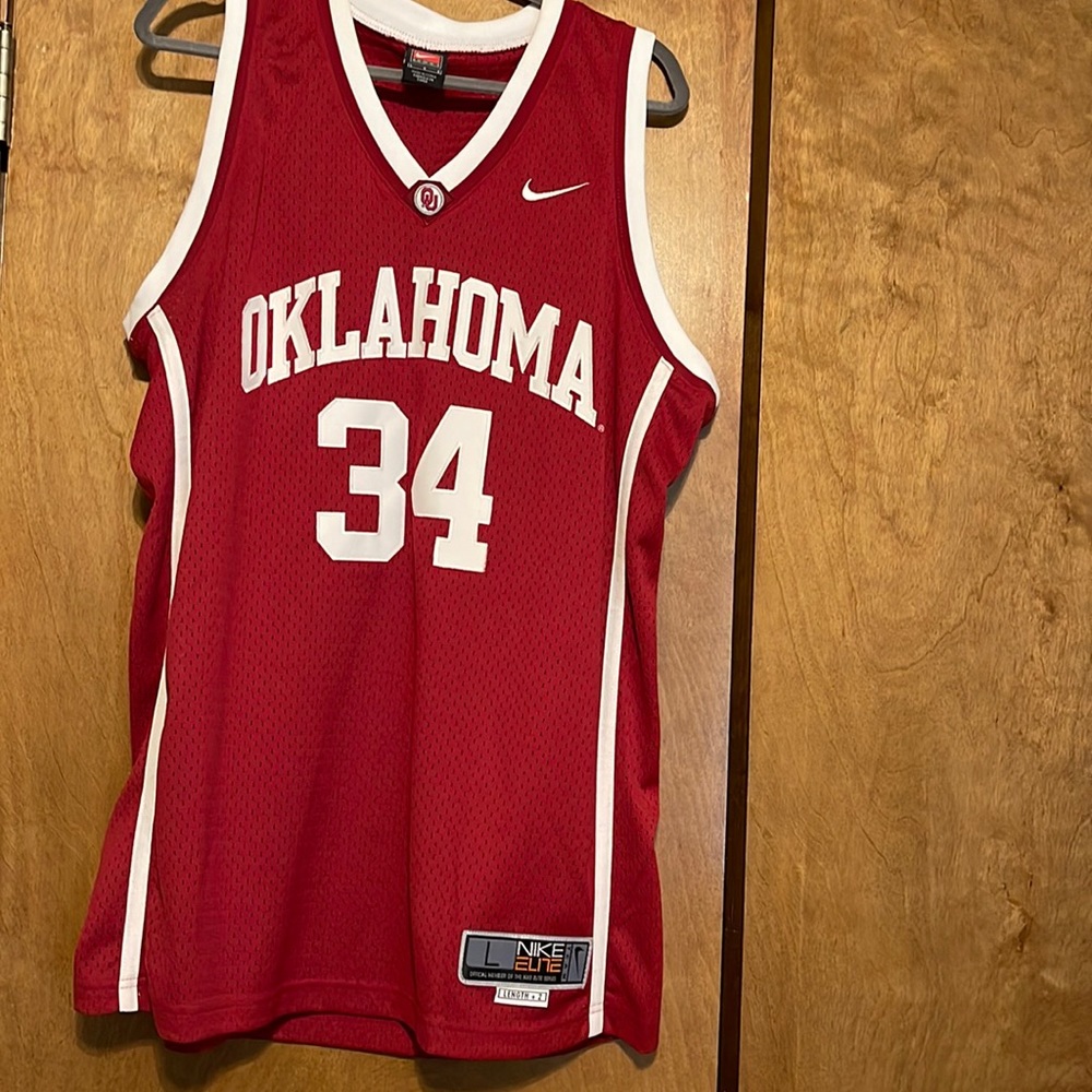 Mens OU basketball Jersey